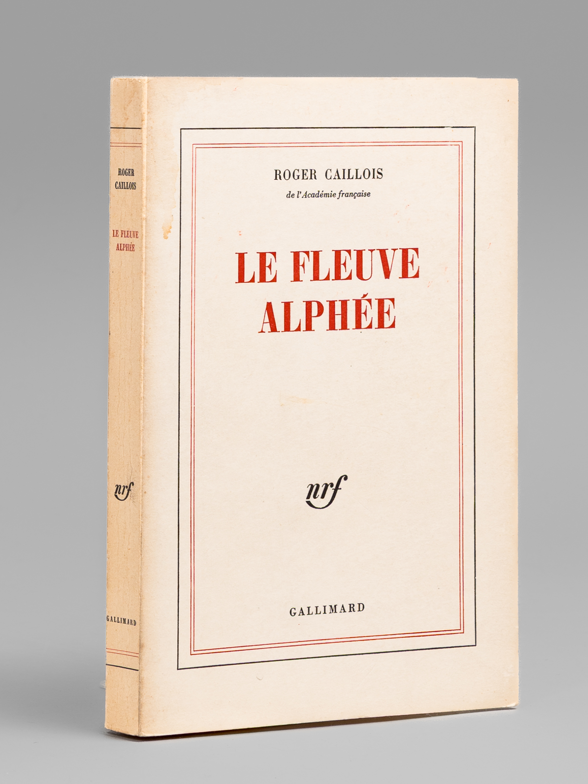 Le Fleuve Alphée [ Livre dédicacé par l'auteur à Maurice …