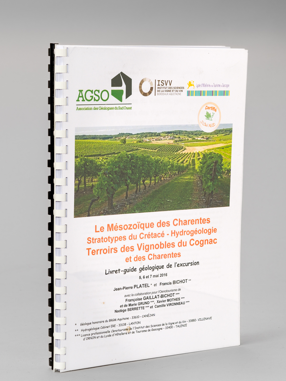 Le Mésozoïque des Charentes Stratotypes du Crétacé - Hydrogéologie. Terroirs …