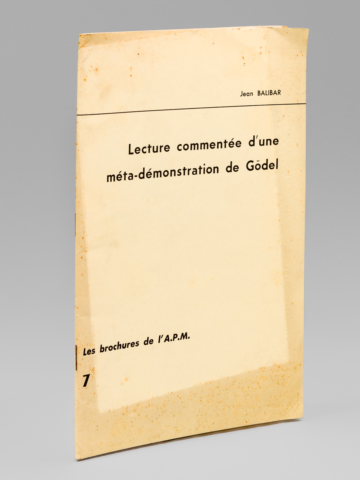 Lecture commentée d'une méta-démonstration de Gödel. La Démonstration, par Kurt …