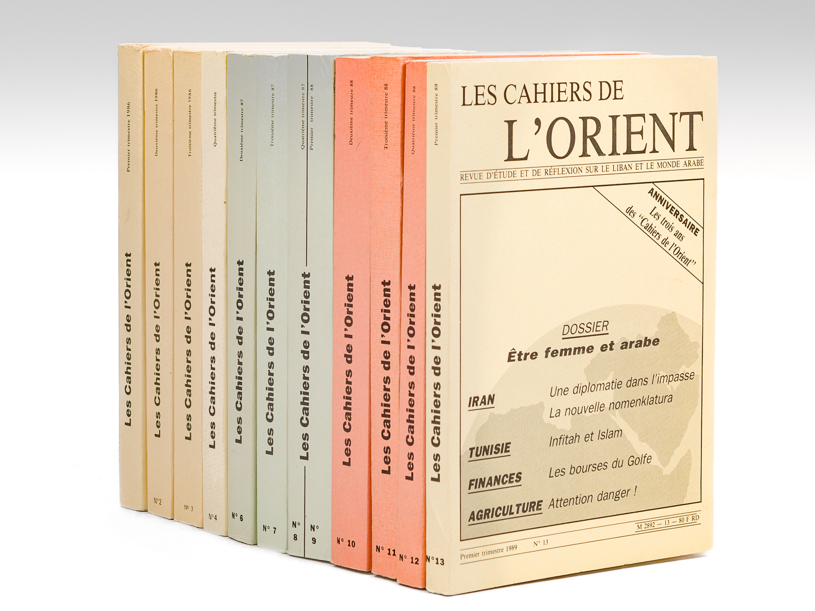 Les Cahiers de l'Orient (N° 1, 2, 3, 4 6, …