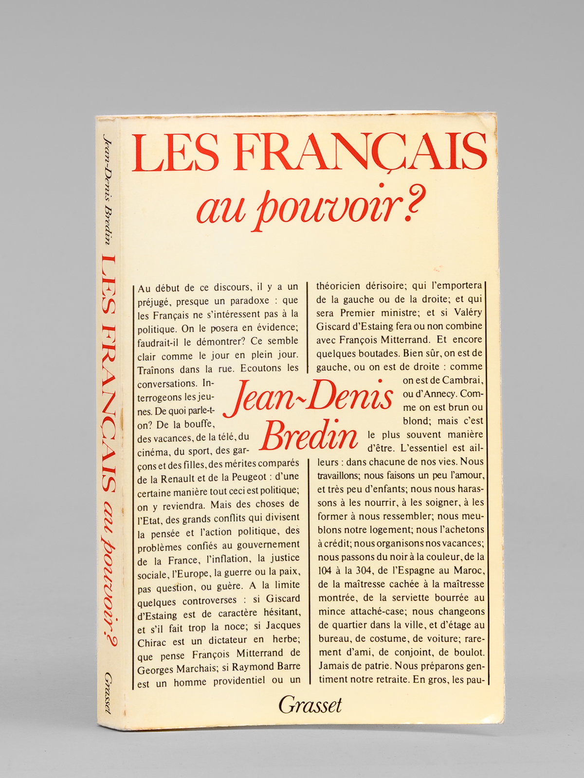 Les Français au pouvoir ? [ Livre dédicacé par l'auteur …