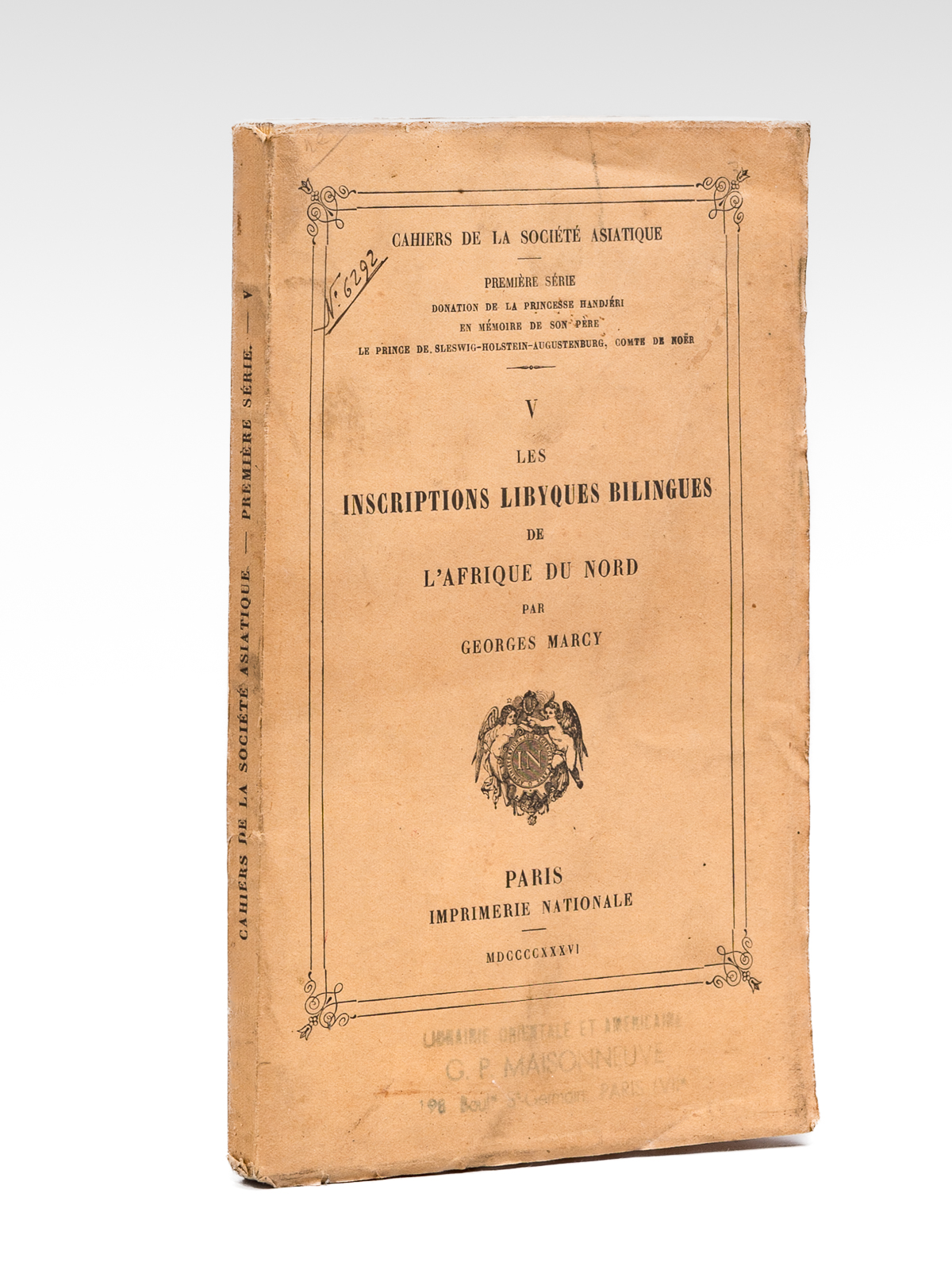 Les Inscriptions libyques bilingues de l'Afrique du Nord [ Edition …