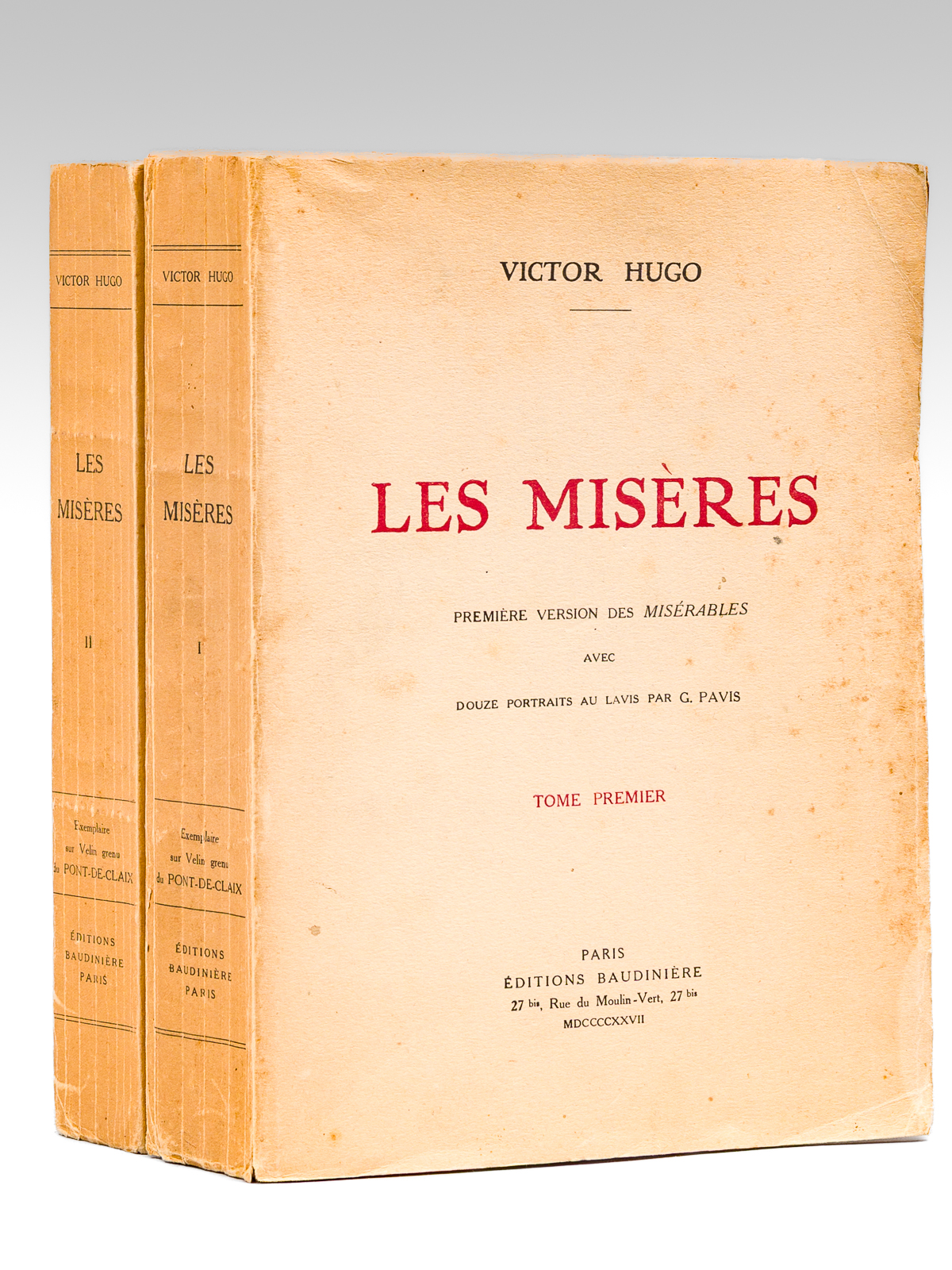 Les Misères. Première version des Misérables (2 Tomes - Complet)