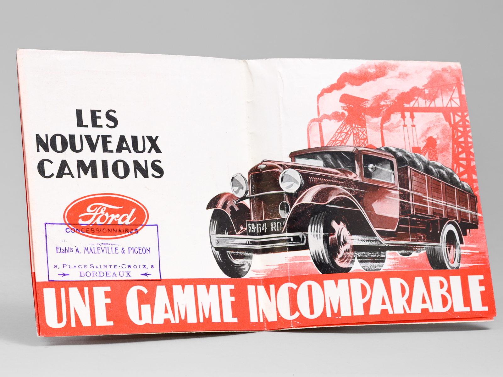 Les nouveaux camions Ford. Une gamme incomparable. [ Châssis 16 …