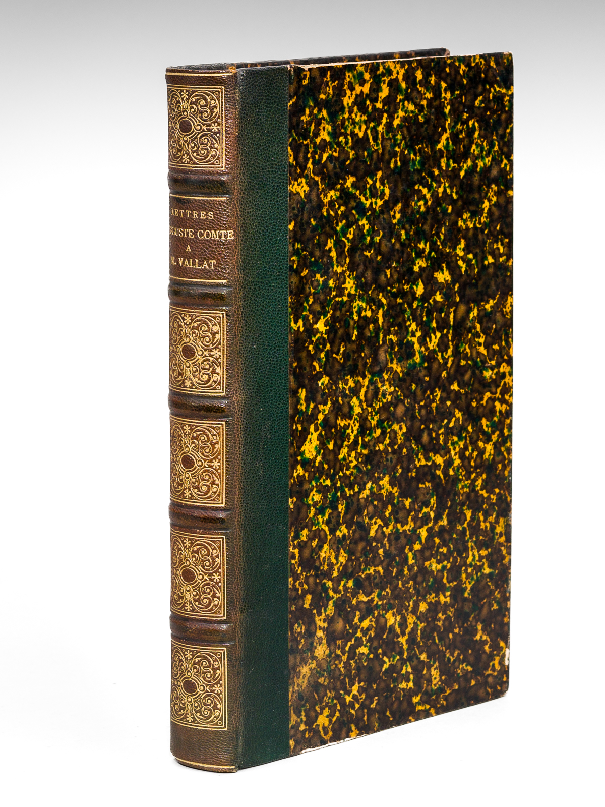 Lettres d'Auguste Comte à M. Valat, Professeur de Mathématiques, Ancien …