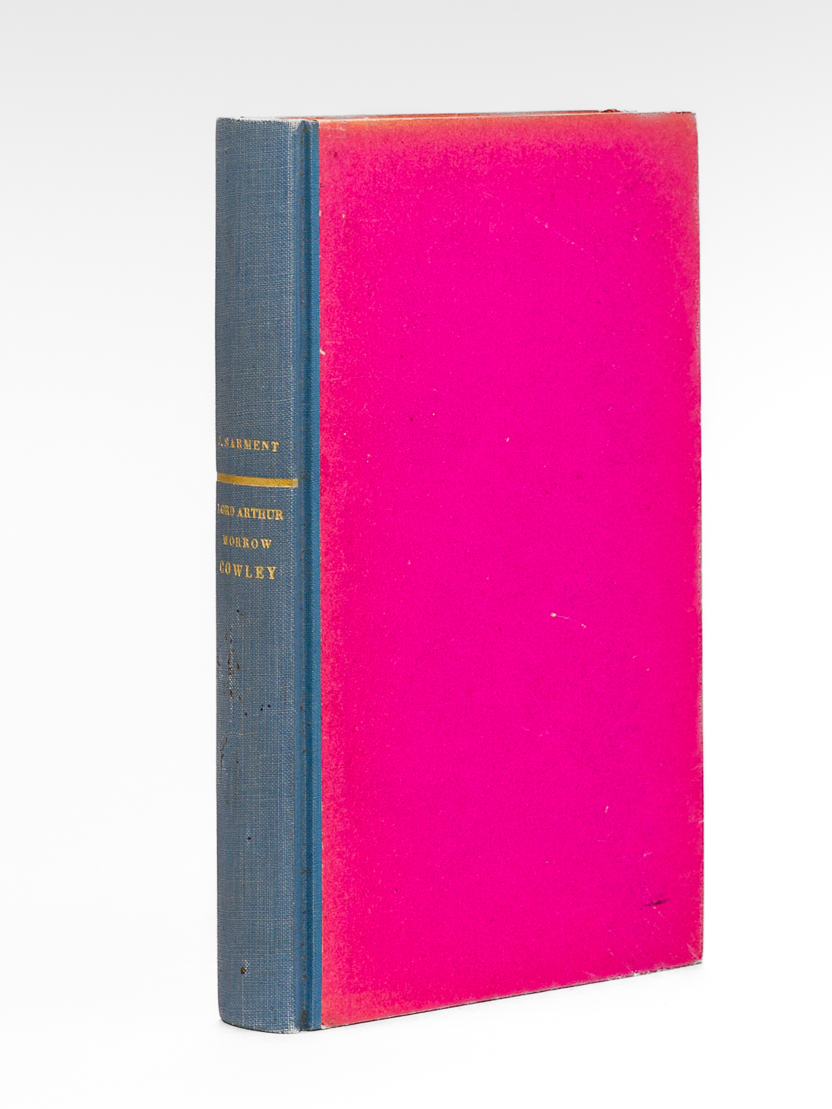 Lord Arthur Morrow Cowley [ Livre dédicacé par l'auteur ]