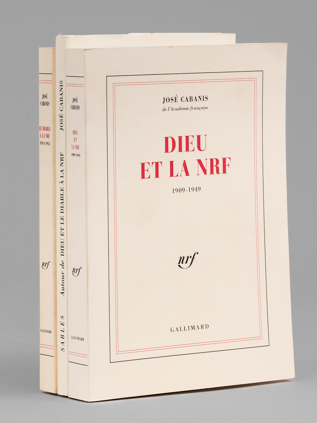 [ Lot de 3 livres dédicacés par l'auteur à Maurice …