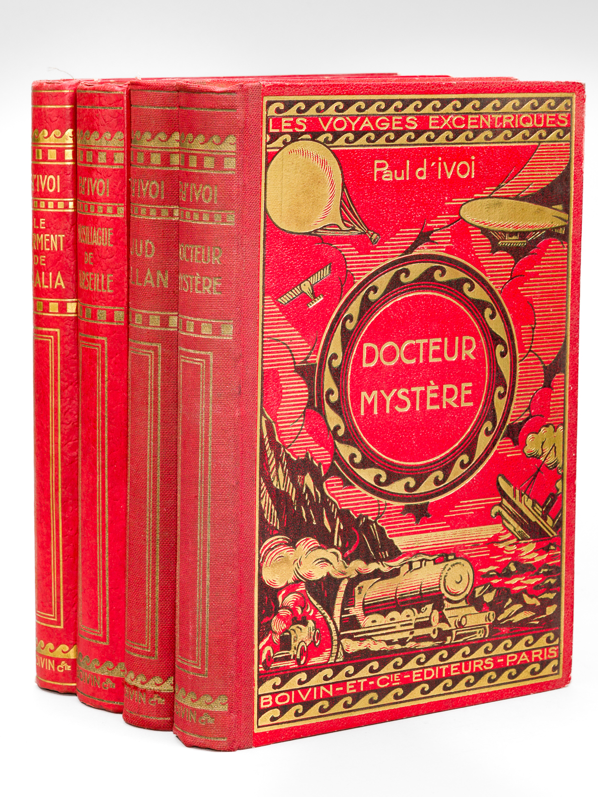[ Lot de 4 titres des Voyages excentriques ] Docteur …