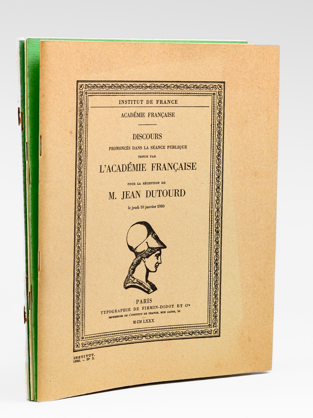 [ Lot de 5 ouvrages : ] Discours prononcés dans …