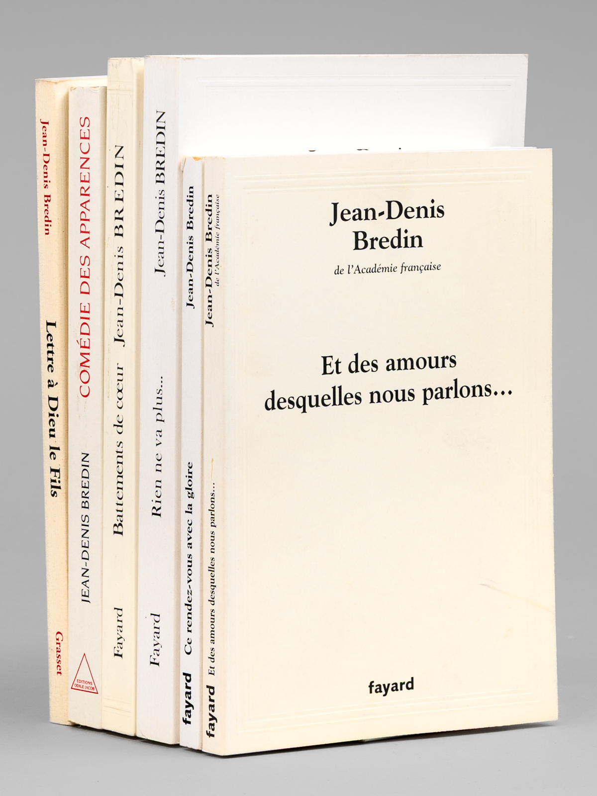 [ Lot de 6 ouvrages dédicacés par l'auteur à Maurice …