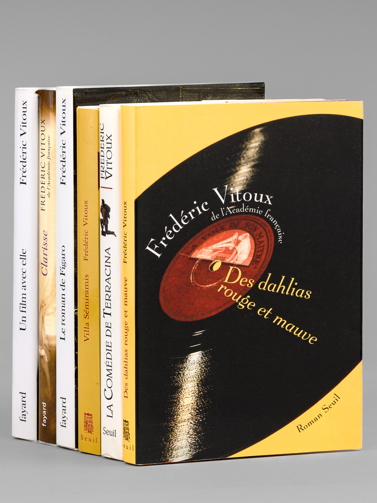 [ Lot de 6 romans dédicacés par l'auteur à Maurice …