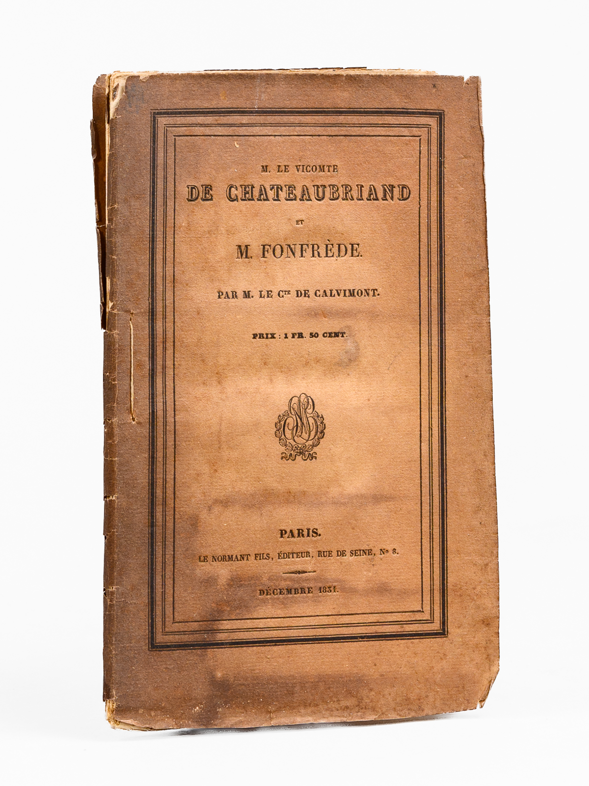 M. le Vicomte de Chateaubriand et M. Fonfrède [ Edition …