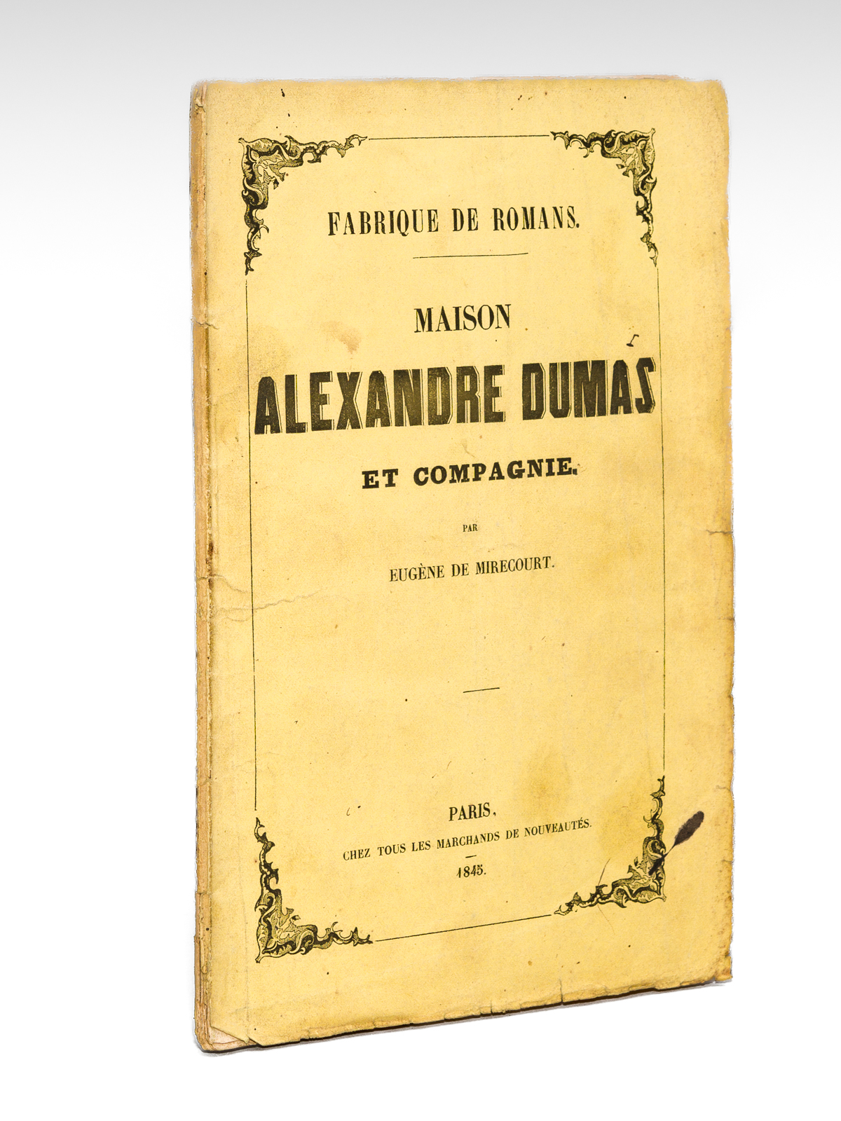 Maison Alexandre Dumas et Compagnie. Fabrique de Romans. [ Edition …