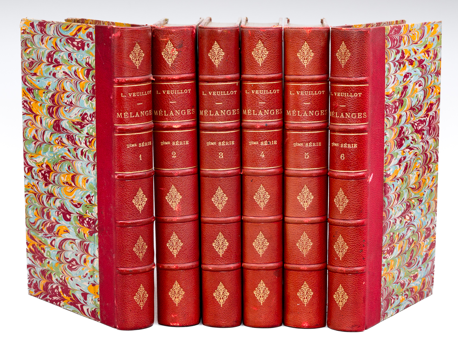 Mélanges religieux, historiques, politiques et littéraires. Deuxième Série (6 Tomes …