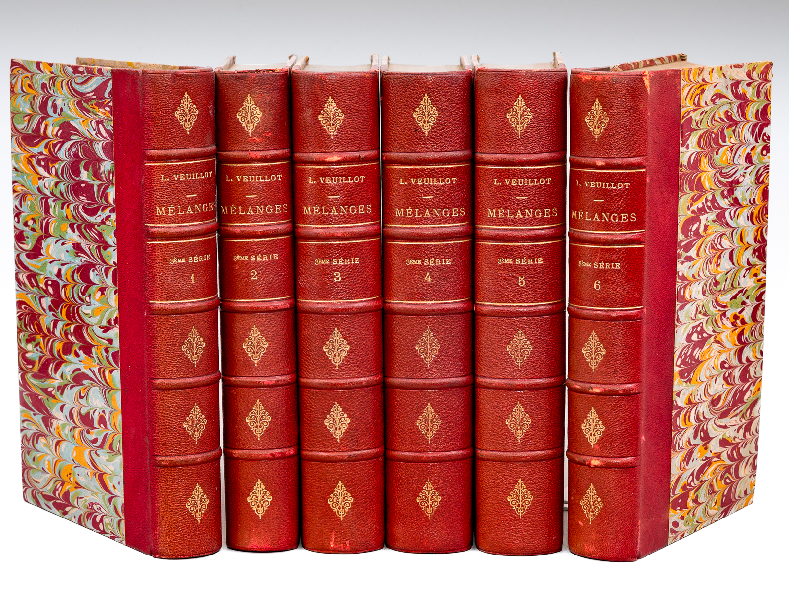 Mélanges religieux, historiques, politiques et littéraires. Troisième Série (6 Tomes …