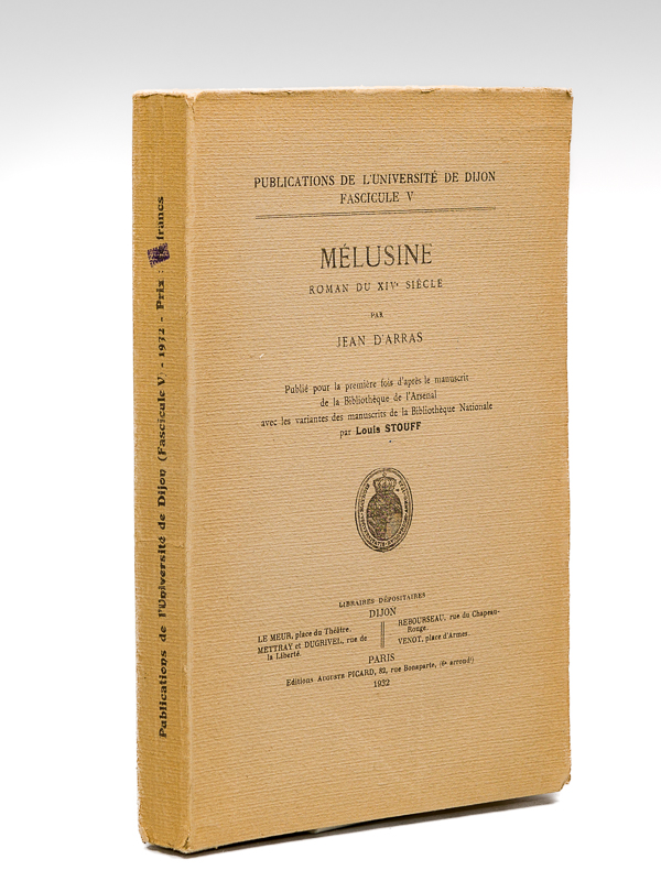 Mélusine. Roman du XIVe siècle par Jean d'Arras