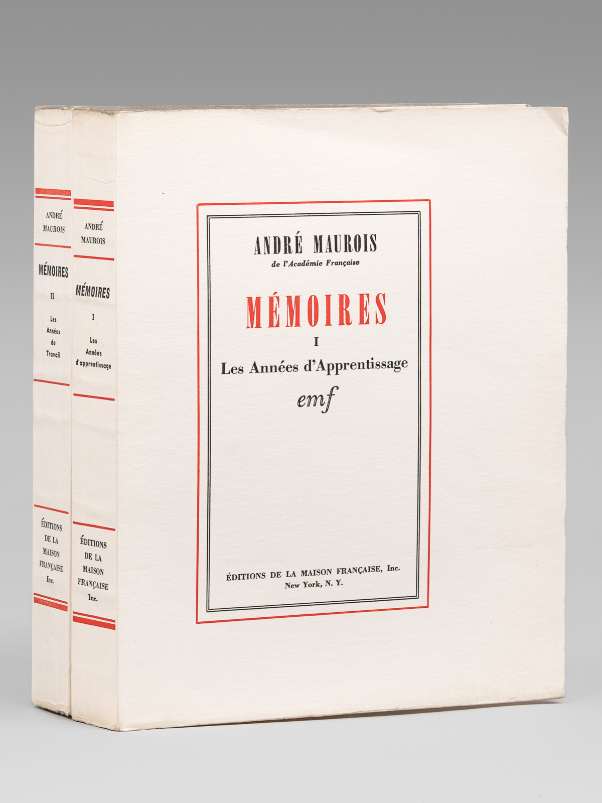 Mémoires (2 Tomes - Complet) [ Edition originale ] Tome …