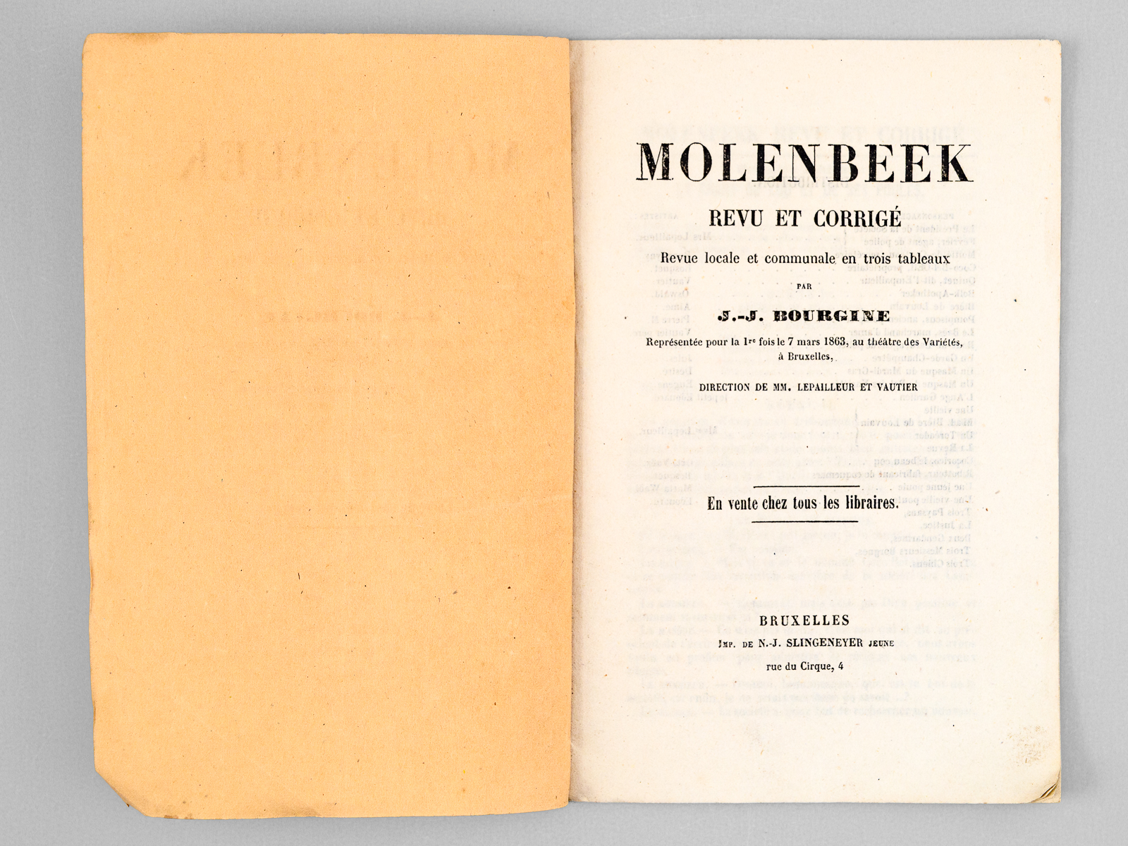 Molenbeek revu et corrigé. Revue locale et communale en trois …