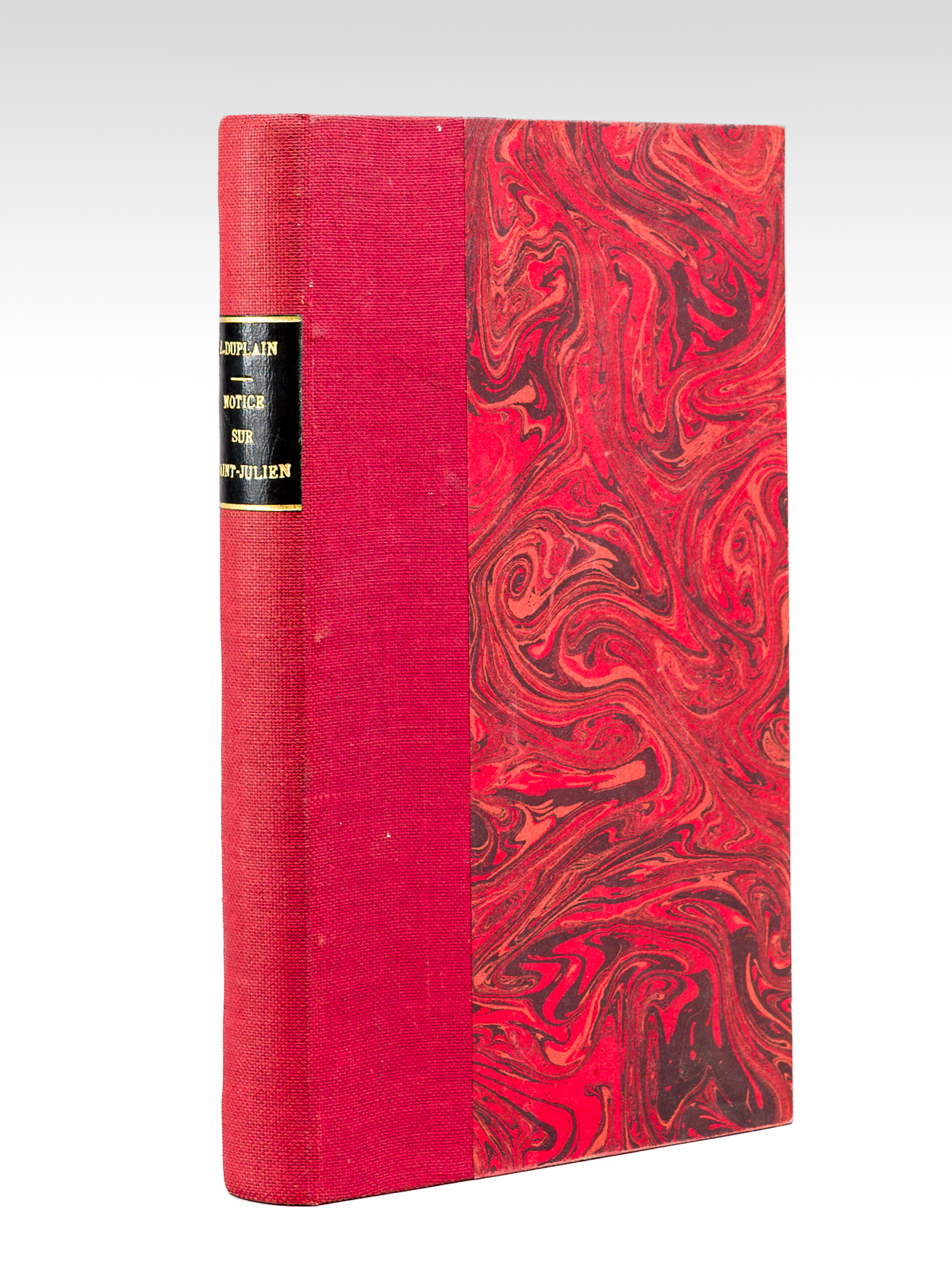 Notice historique sur Saint-Julien (Rhône) et sur Claude Bernard [ …