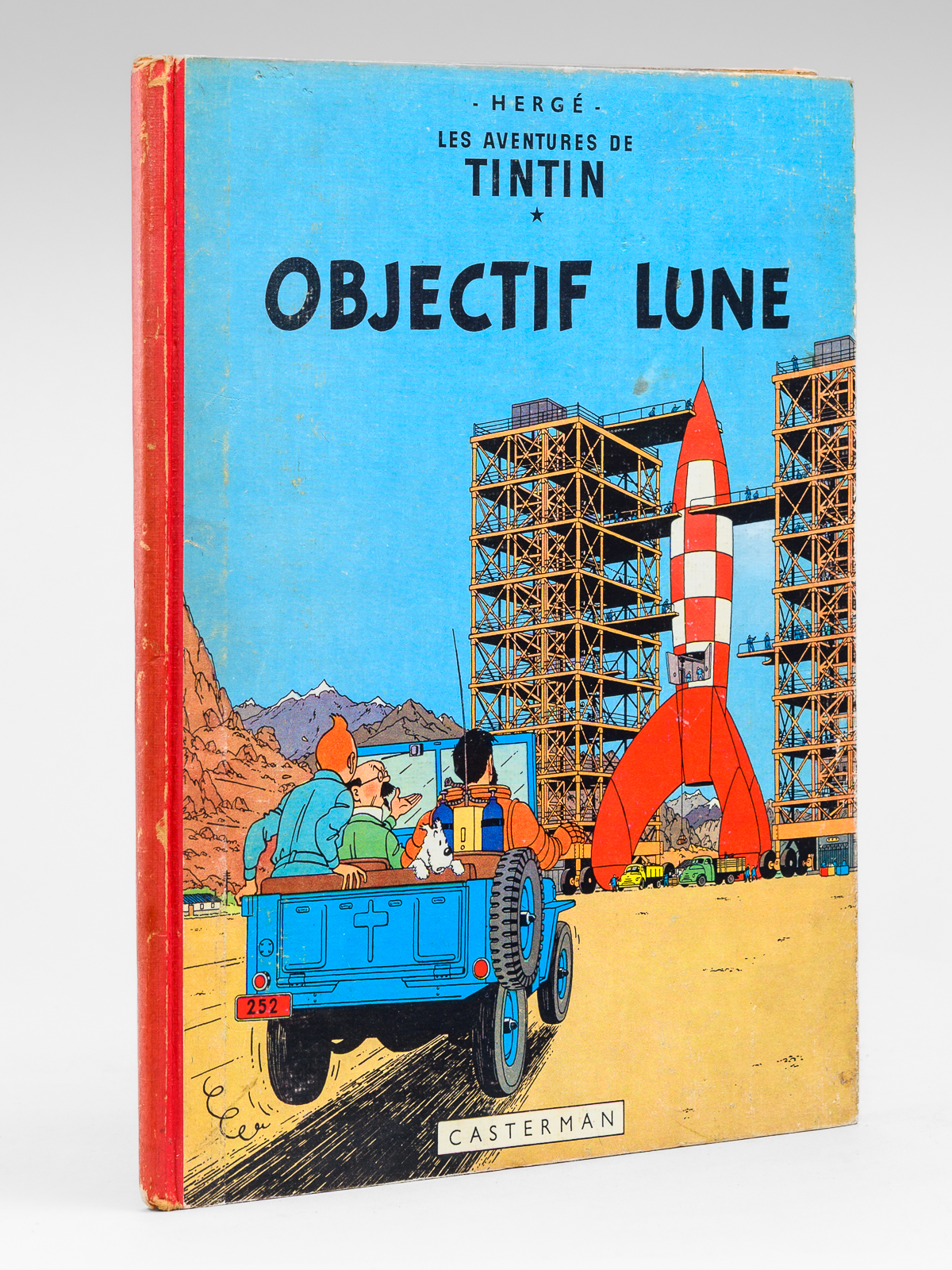 Objectif Lune. Les Aventures de Tintin.