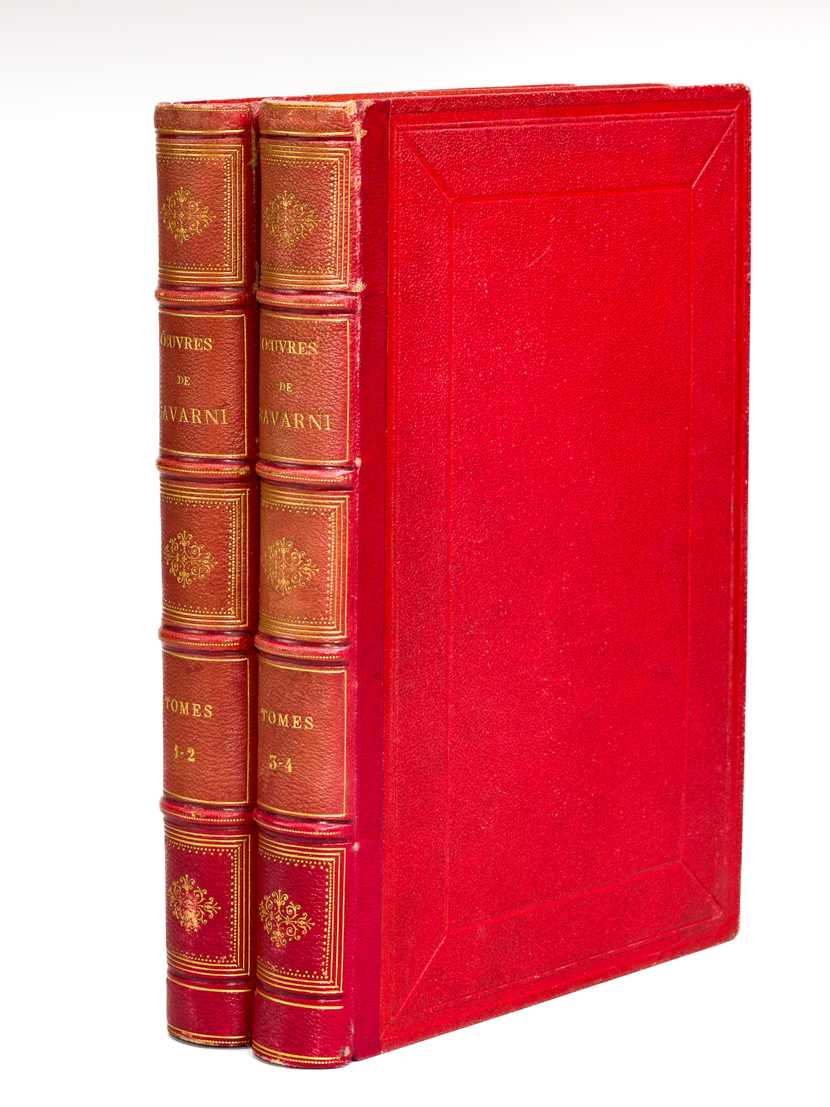 Oeuvres choisies de Gavarni (4 Tomes - Complet) Etudes de …