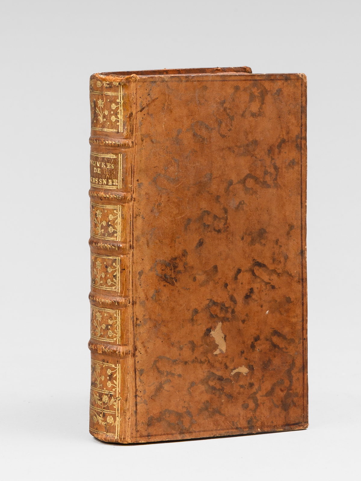 Oeuvres choisies de M. Gessner, contenant La Mort d'Abel, la …