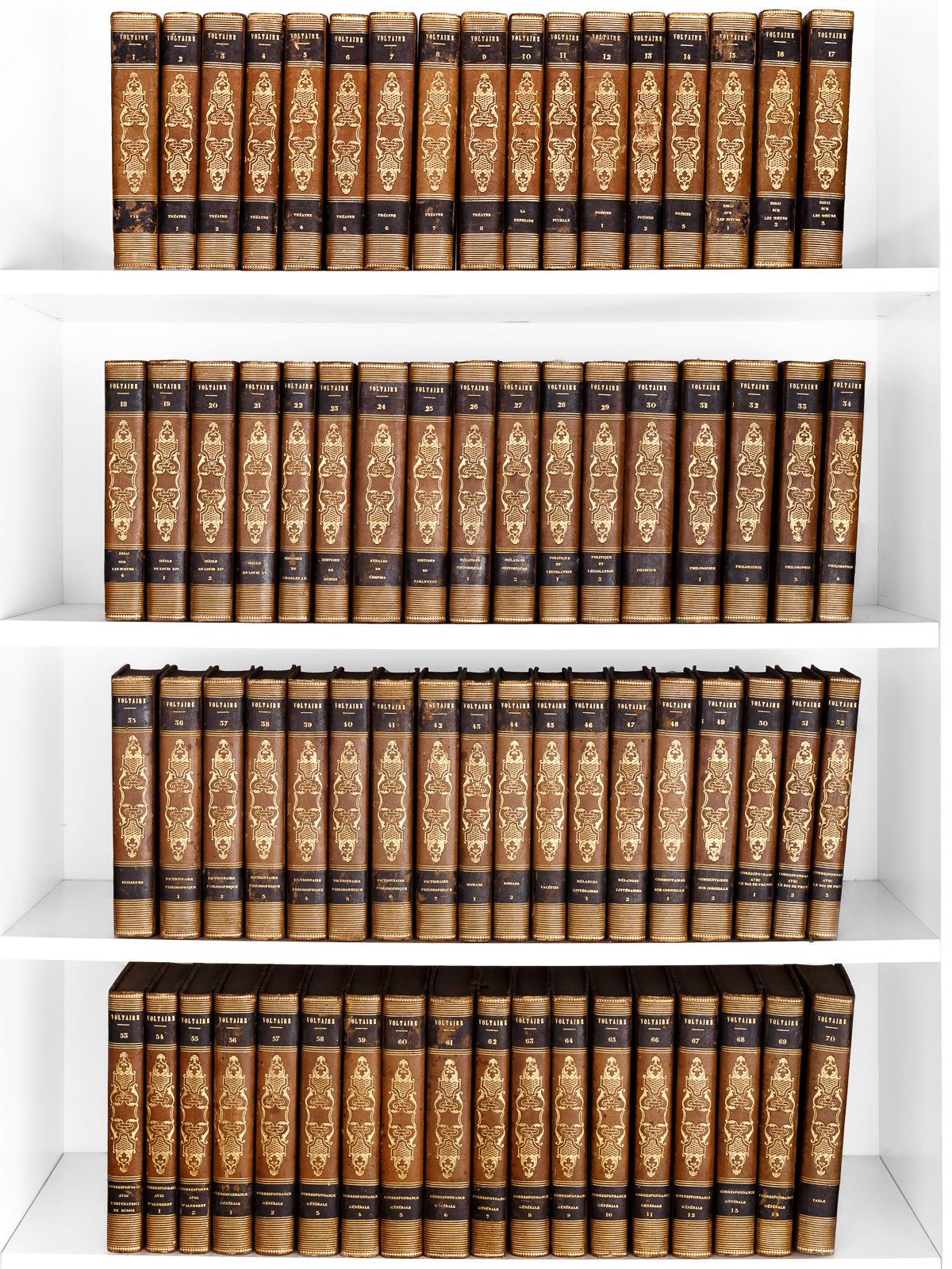 Oeuvres complètes de Voltaire (70 Tomes - Complet) Tome 1 …