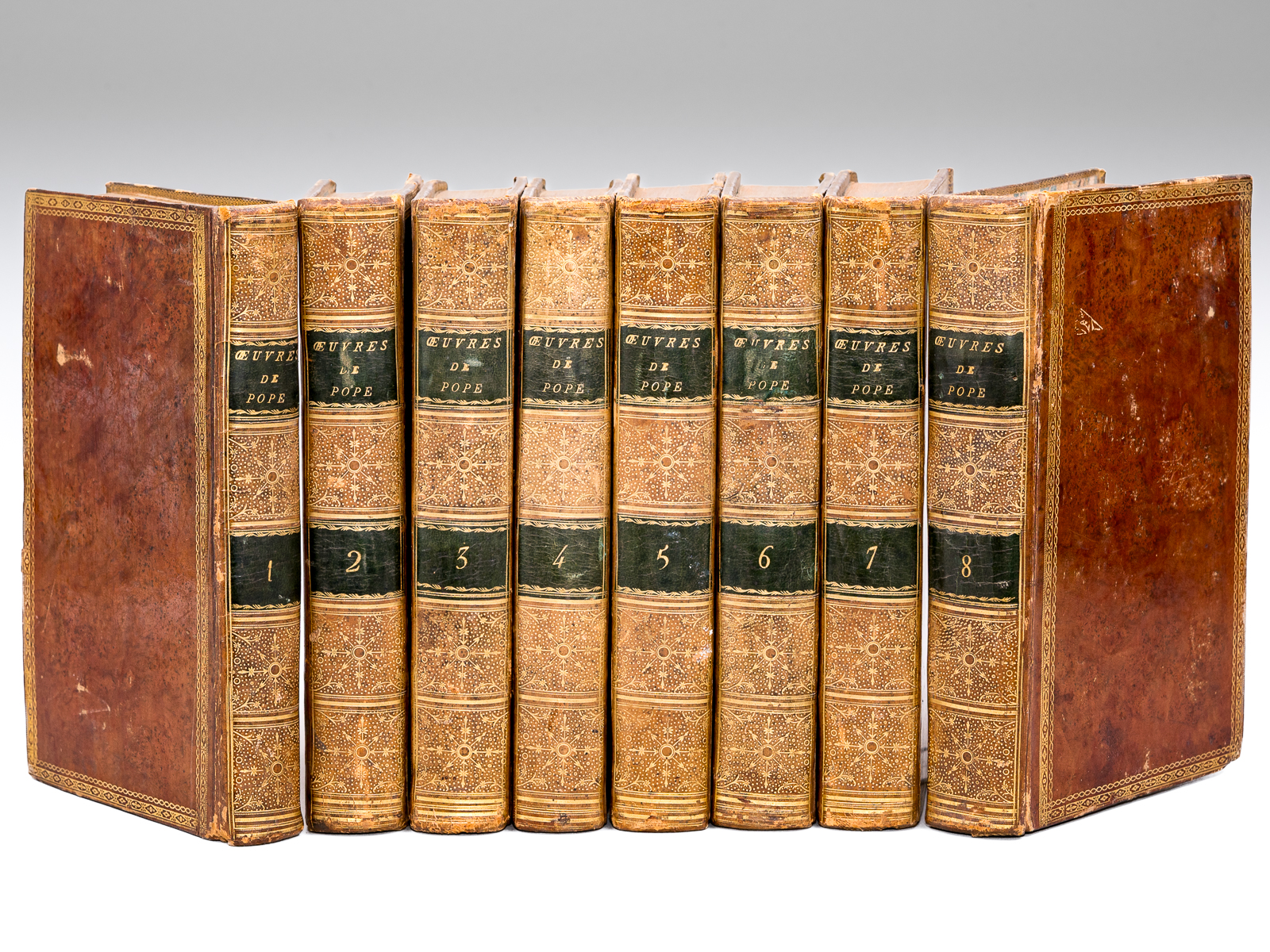 Oeuvres complettes d'Alexandre Pope (8 Tomes - Complet) [ Oeuvres …