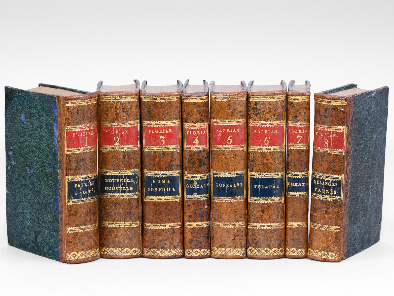 Oeuvres de Florian (14 Tomes en 8 volumes) Vol. I …