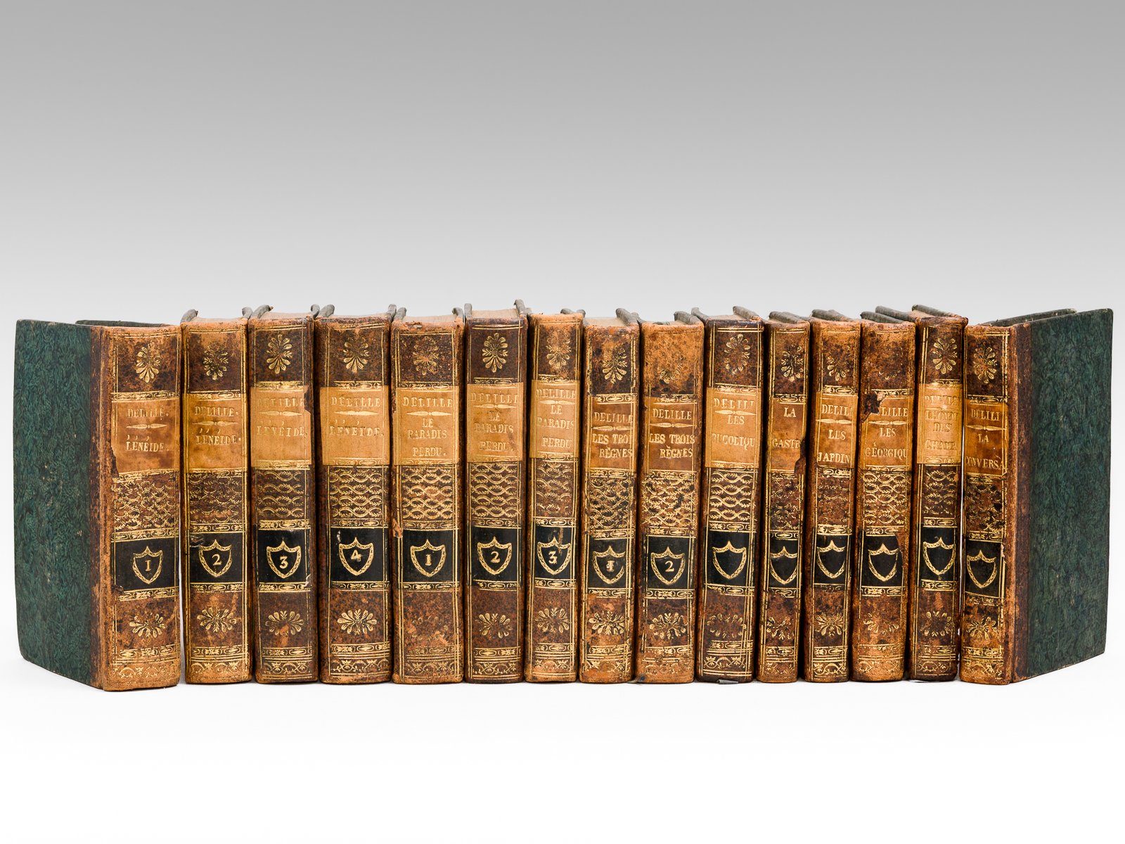 Oeuvres de Jacques Delille (15 Volumes) [ Contient : ] …