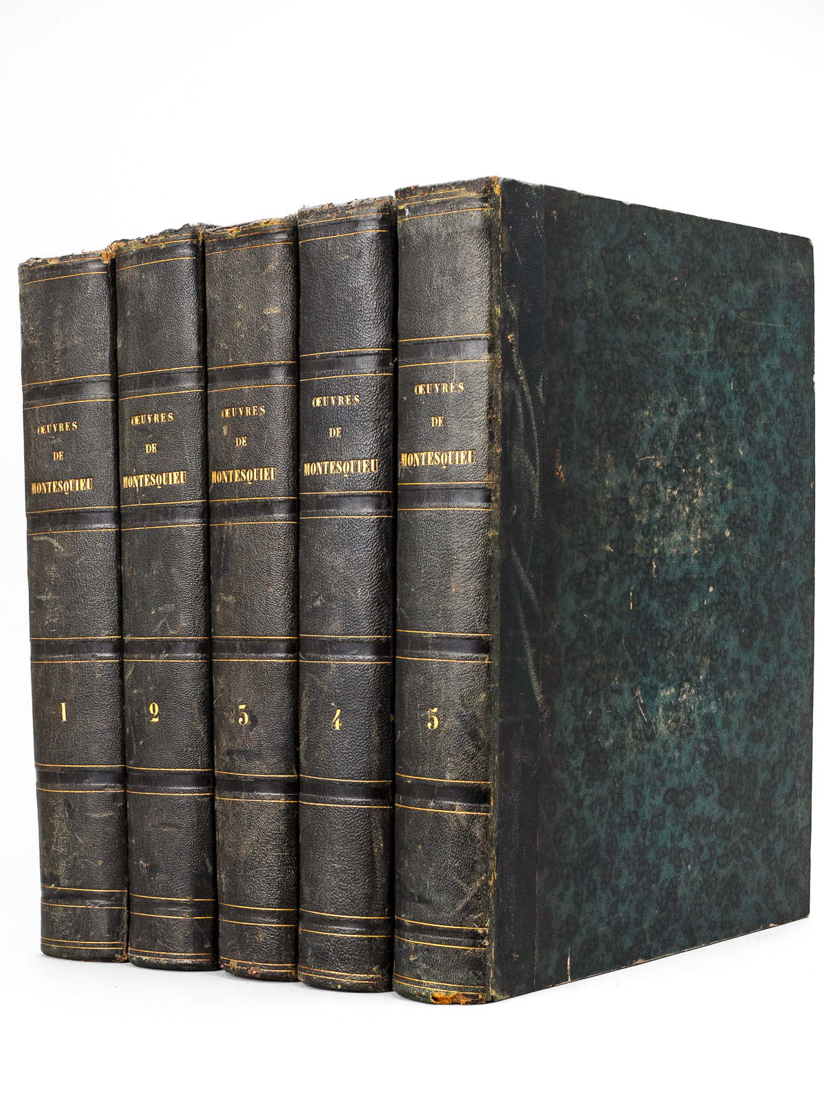 Oeuvres de Montesquieu (5 Tomes - Complet) [ Exemplaire sur …