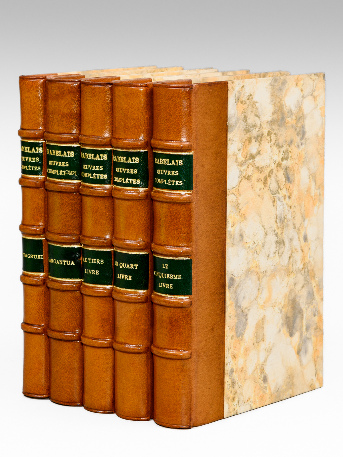 Oeuvres complètes (Complet en 5 tomes) : Pantagruel ; Gargantua …