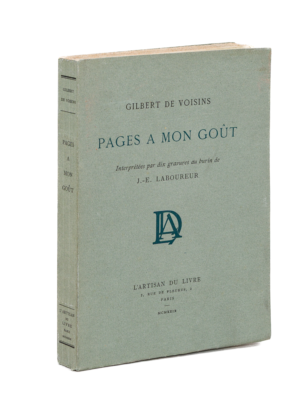 Pages à mon Goût. Interprétées par dix gravures au burin …