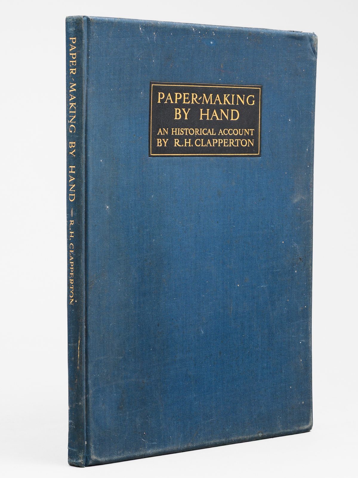 Paper. An historical account of its making by hand from …