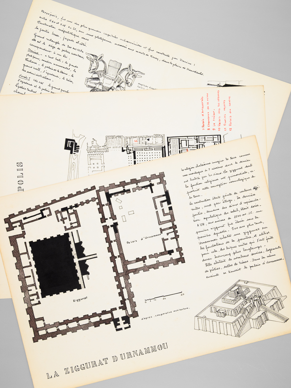 Perse - Assyrie [ La Ziggurat d'Urnammou - Persépolis - …