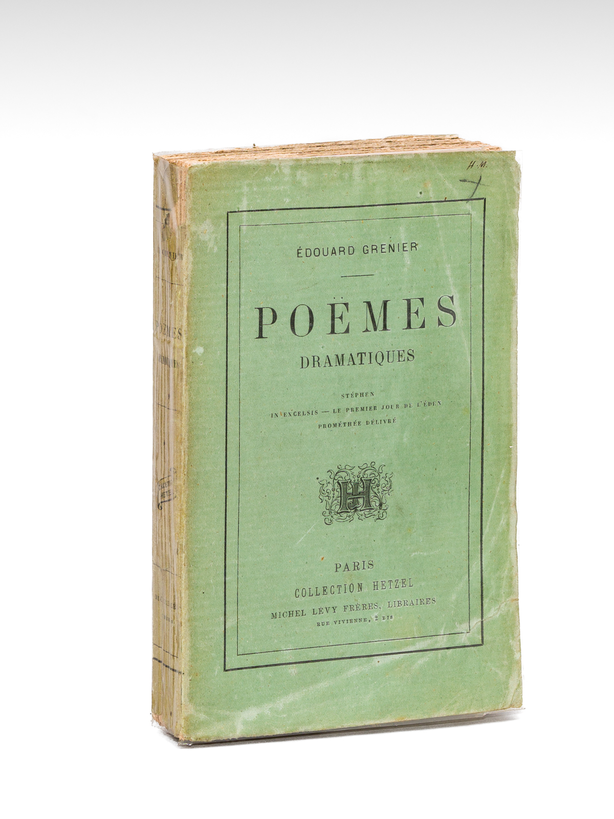 Poëmes Dramatiques. [ Edition originale - Livre dédicacé par l'auteur …