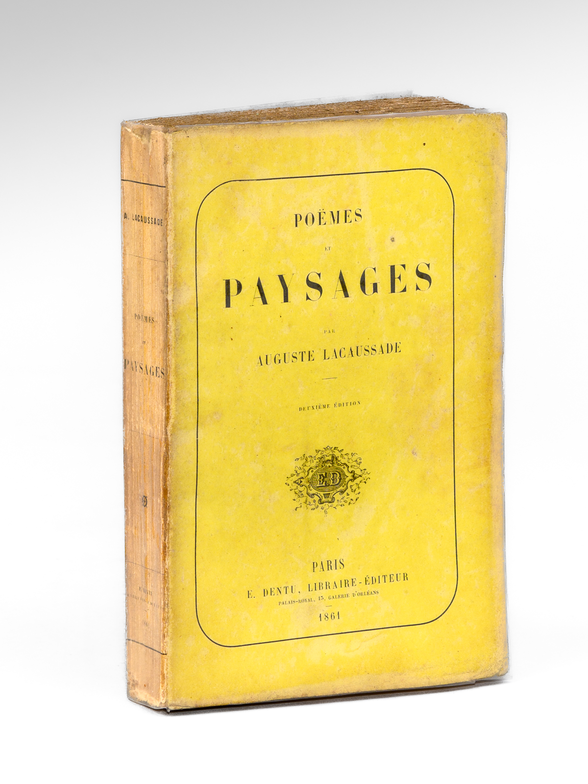 Poëmes et Paysages [ Livre dédicacé par l'auteur à Anatole …