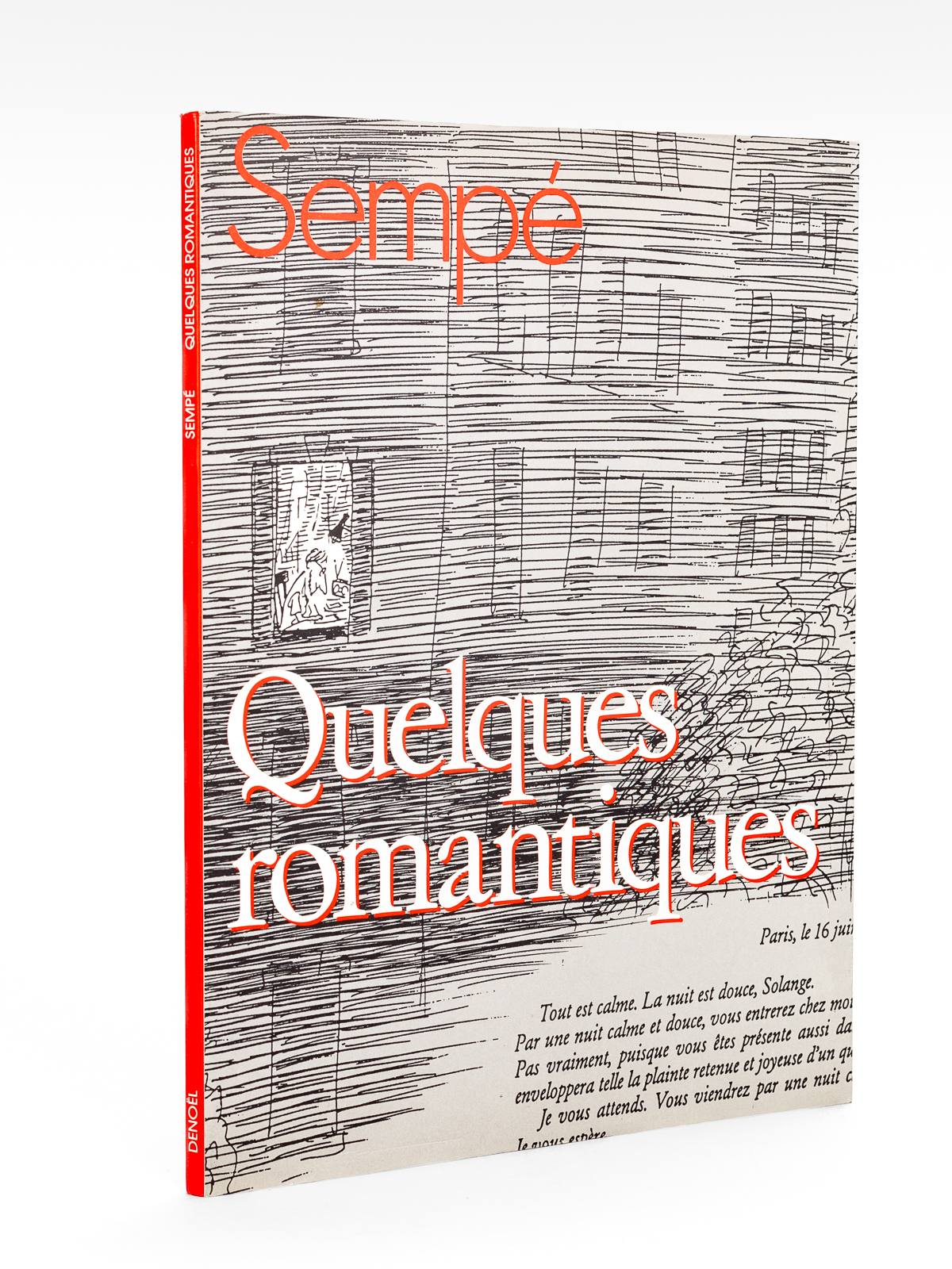 Quelques romantiques [ Livre dédicacé avec un dessin original de …