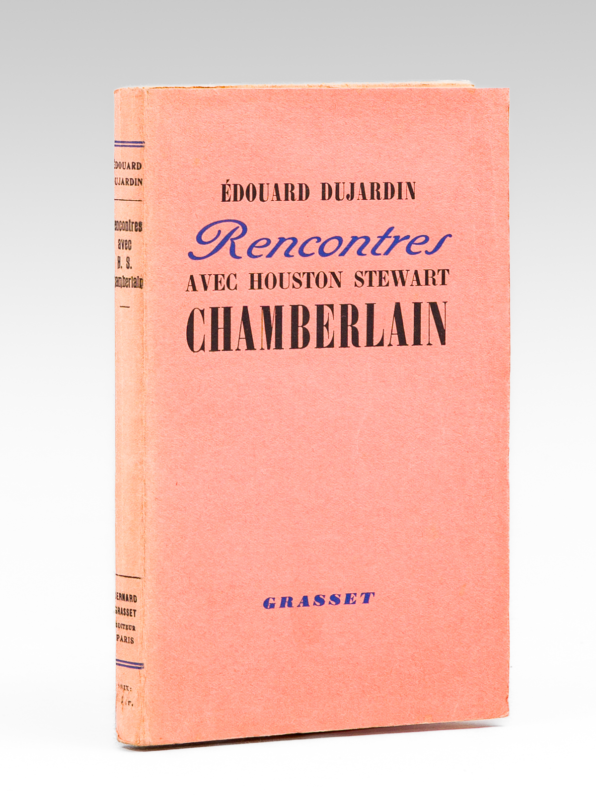 Rencontres avec Houston Stewart Chamberlain. Souvenirs et Correspondance [ Edition …