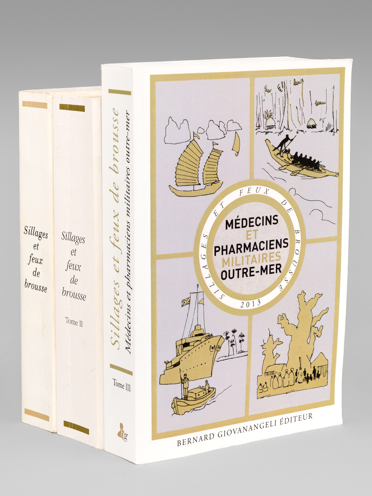 Sillages et Feux de brousse (3 Tomes - Complet) Médecins …