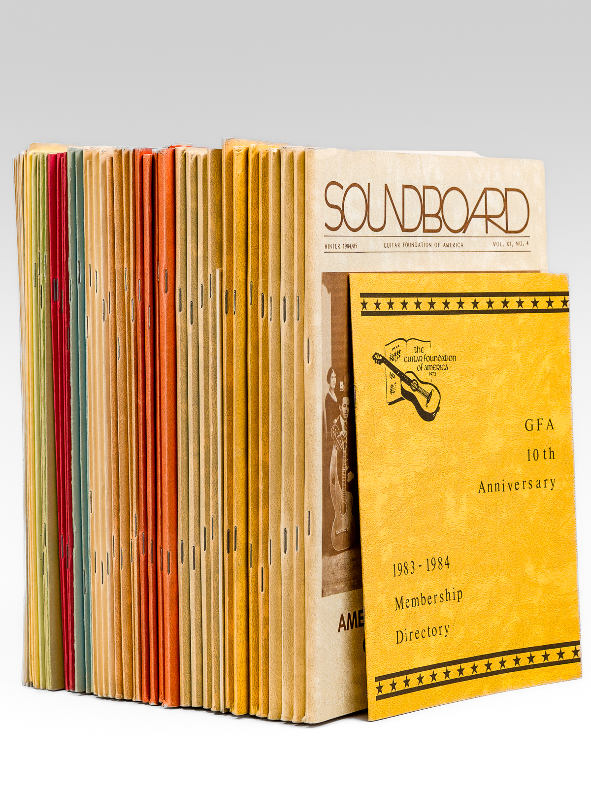 The Soundboard. Quarterly Newsletter of the Guitar Foundation of America. …
