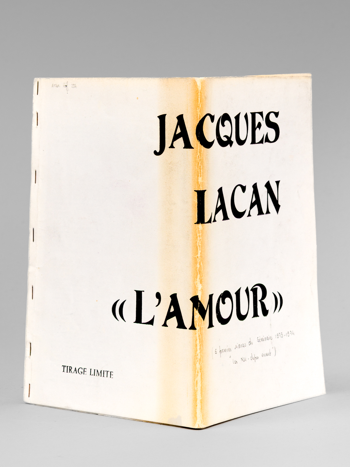 [ Tirage limité ] "L'Amour"