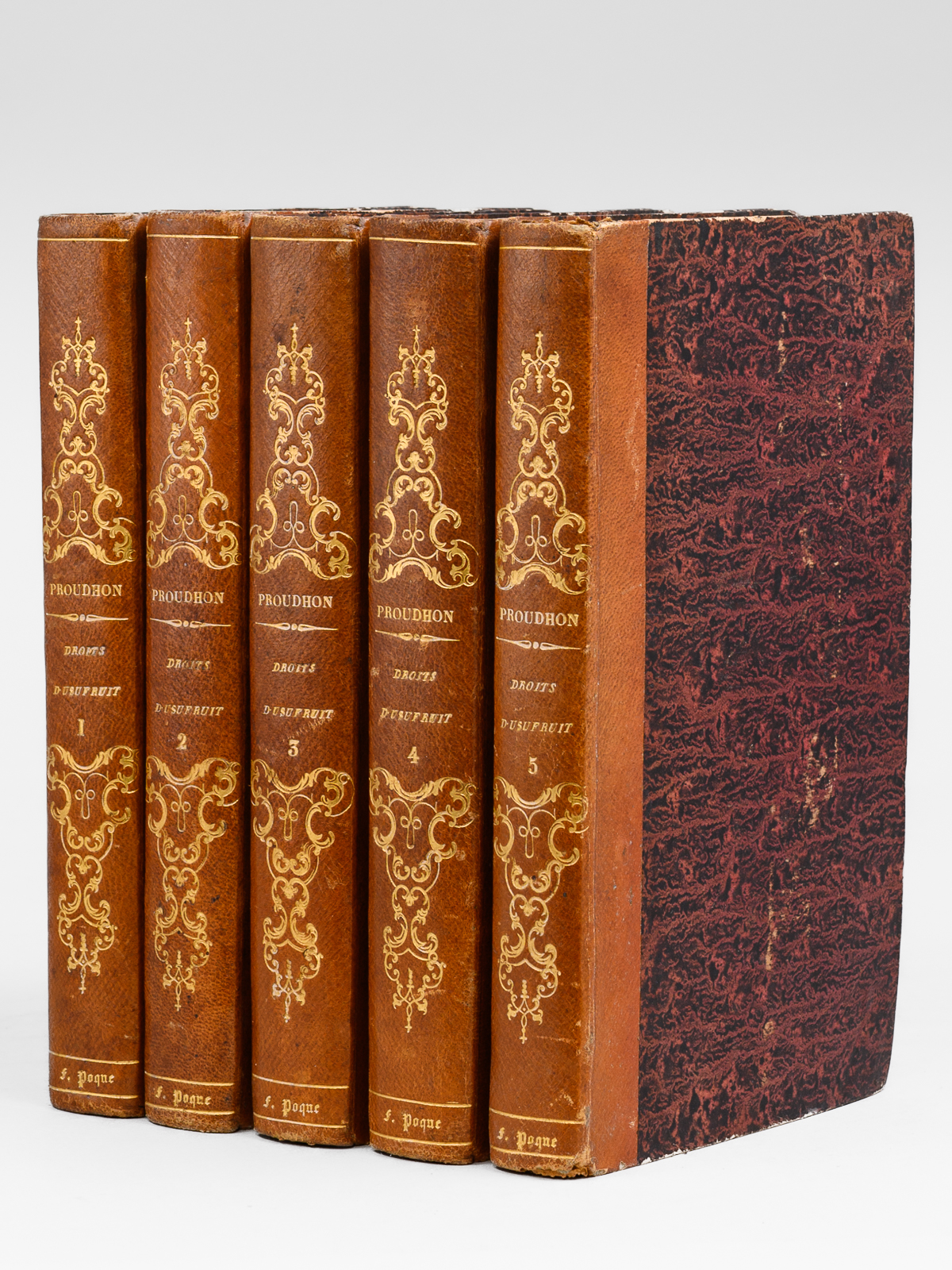 Traité des droits d'usufruit, d'usage personnel, et d'habitation (5 Tomes …