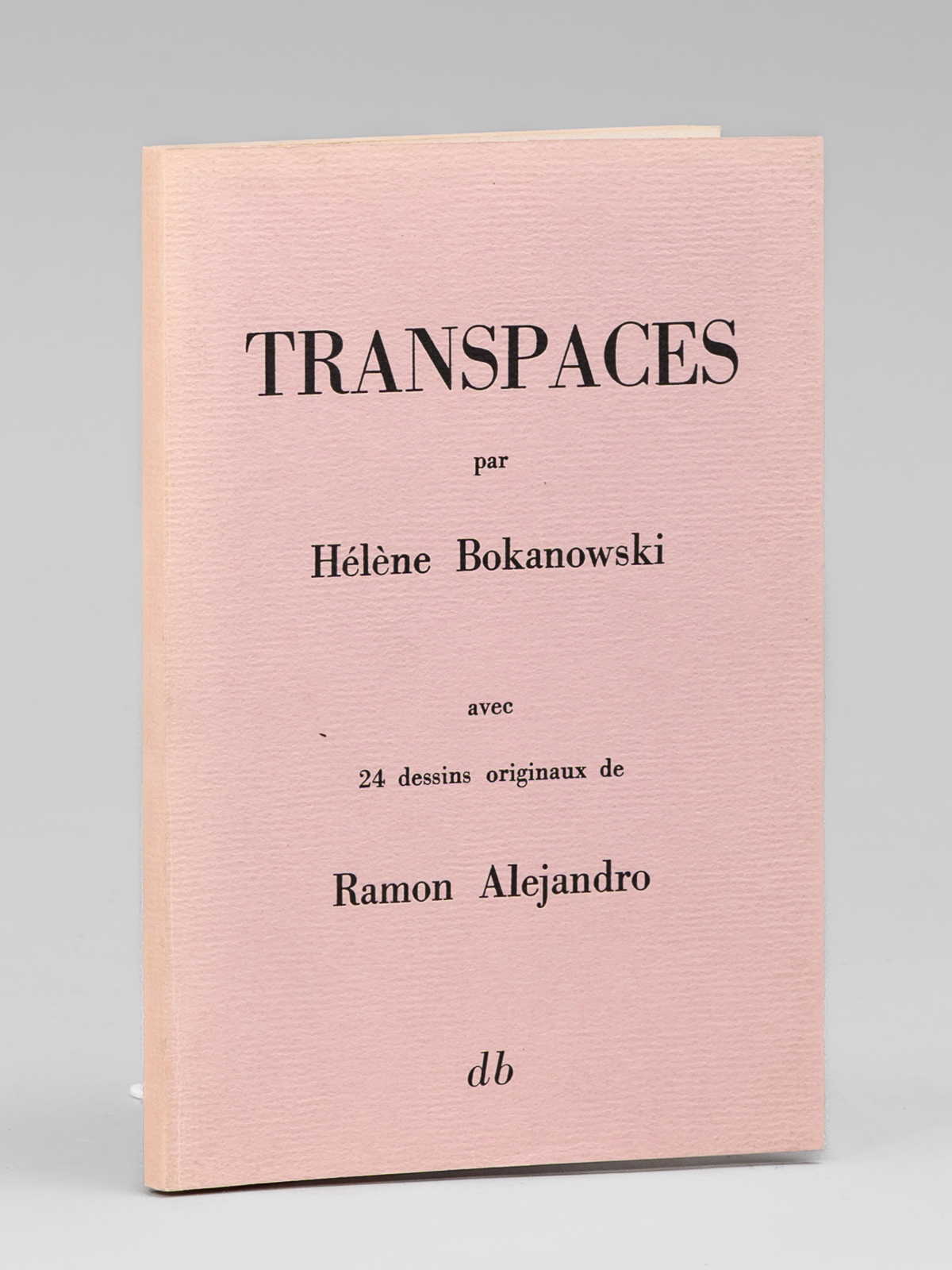Transpace - avec 24 dessins originaux de ramon Alejandro [ …