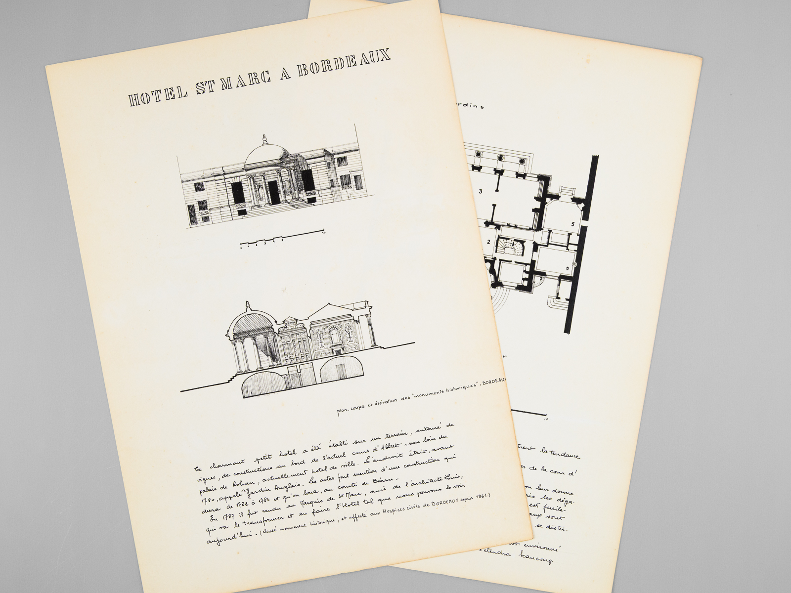 Un Château du XVIIIe [ Hôtel St Marc à Bordeaux …