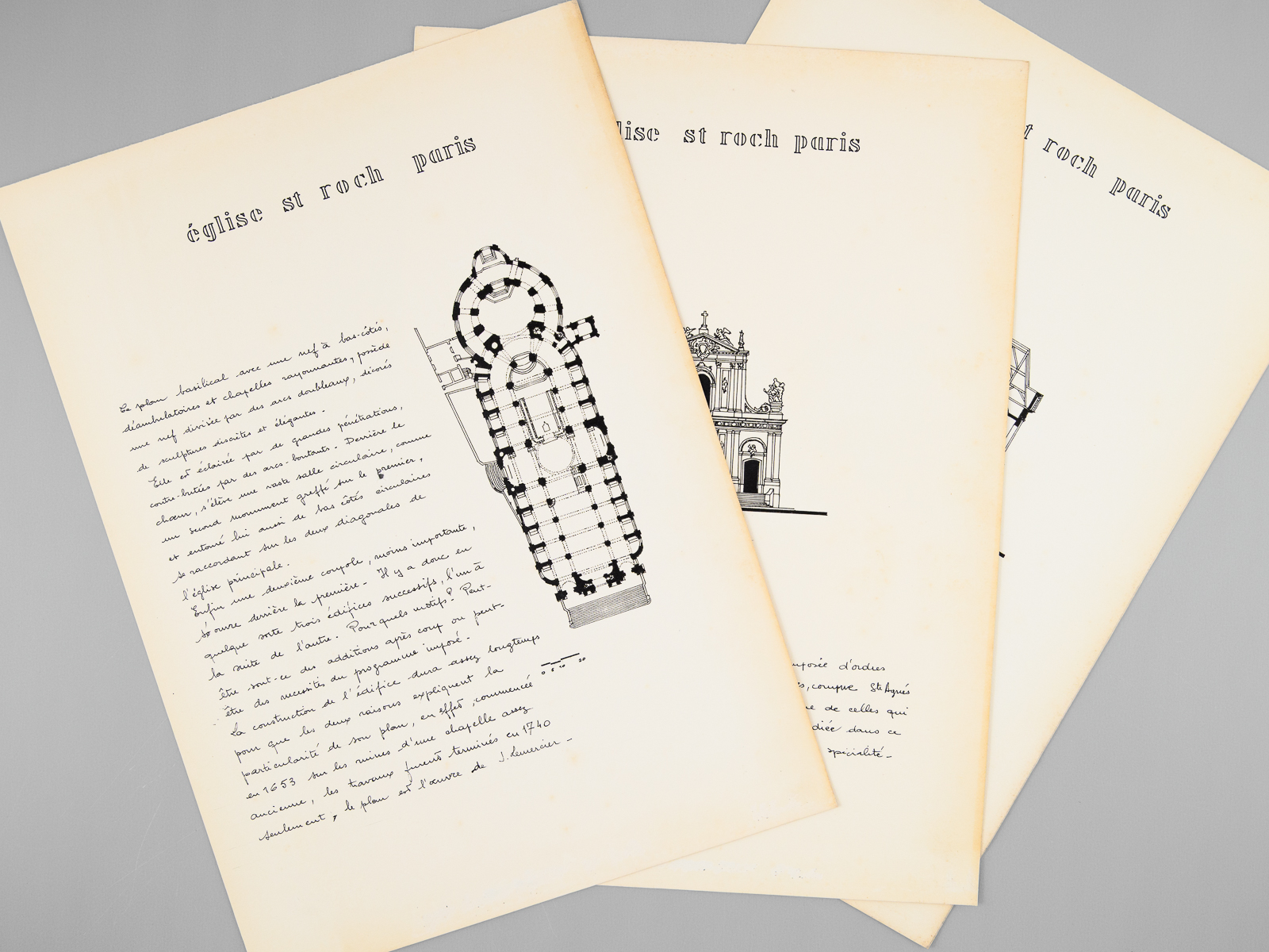 Une Eglise du XVIIe XVIIIe [ L'Eglise St Roch à …