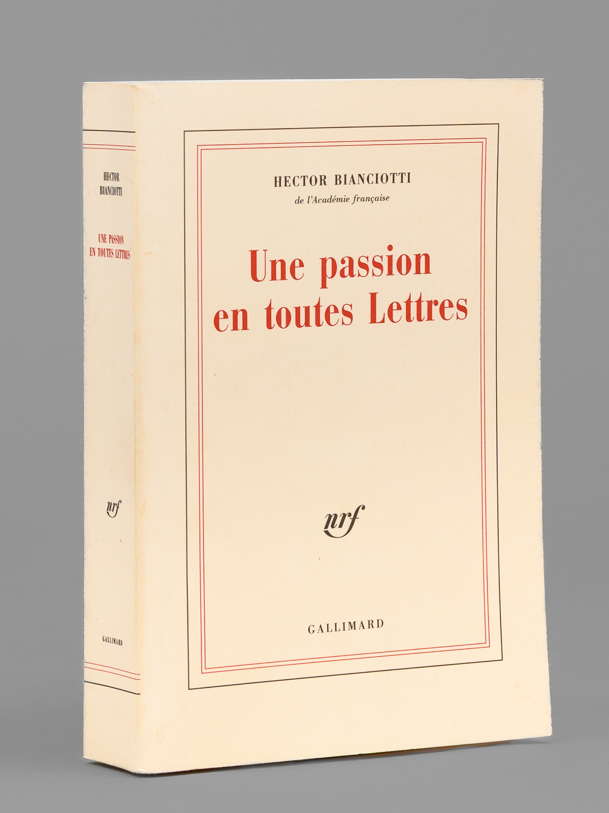 Une passion en toutes Lettres [ Livre dédicacé par l'auteur …