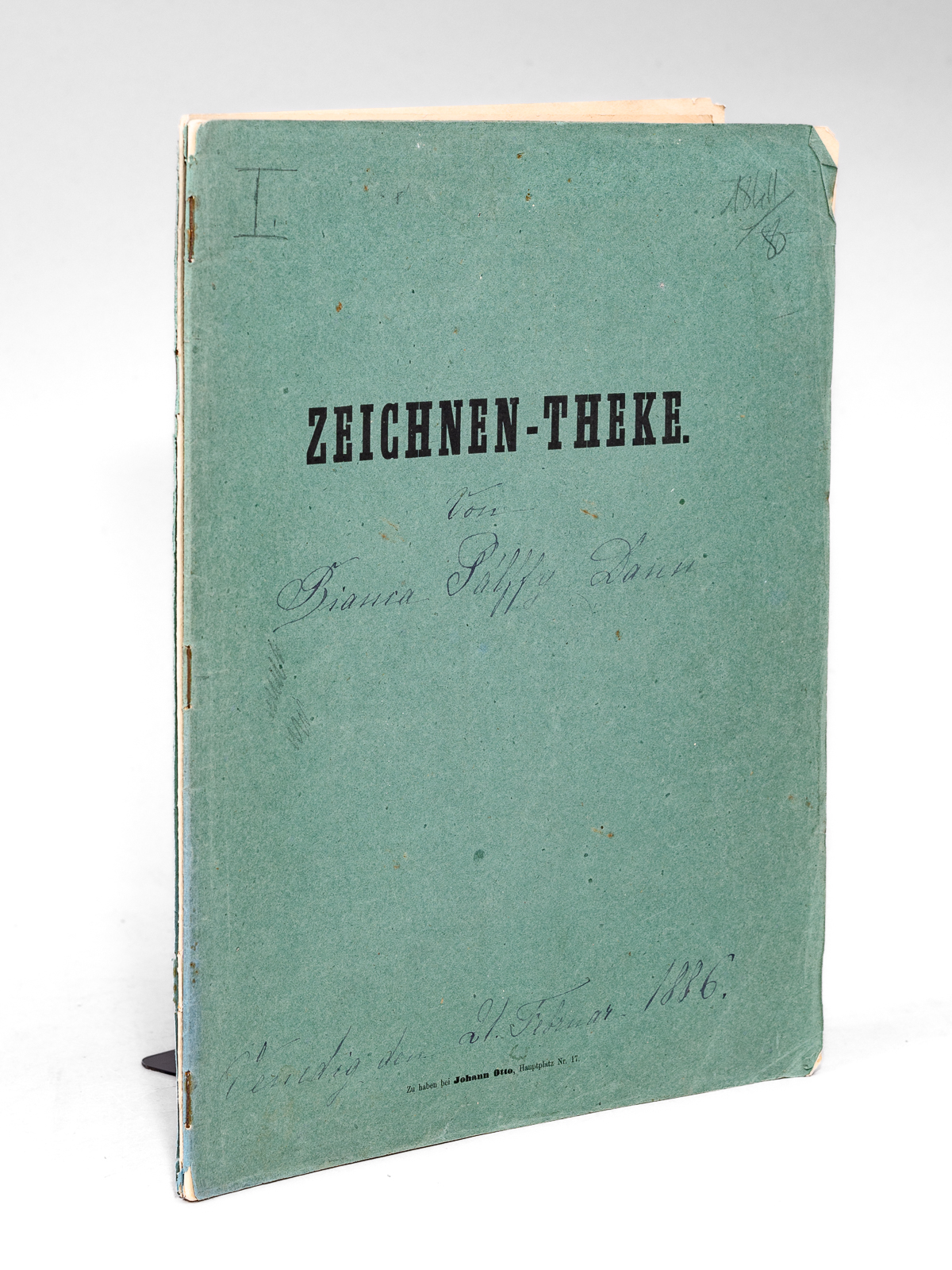 Zeichnen-Theke von Bianca Palffy-Daun. Venedig den 21 Februar 1886 [ …