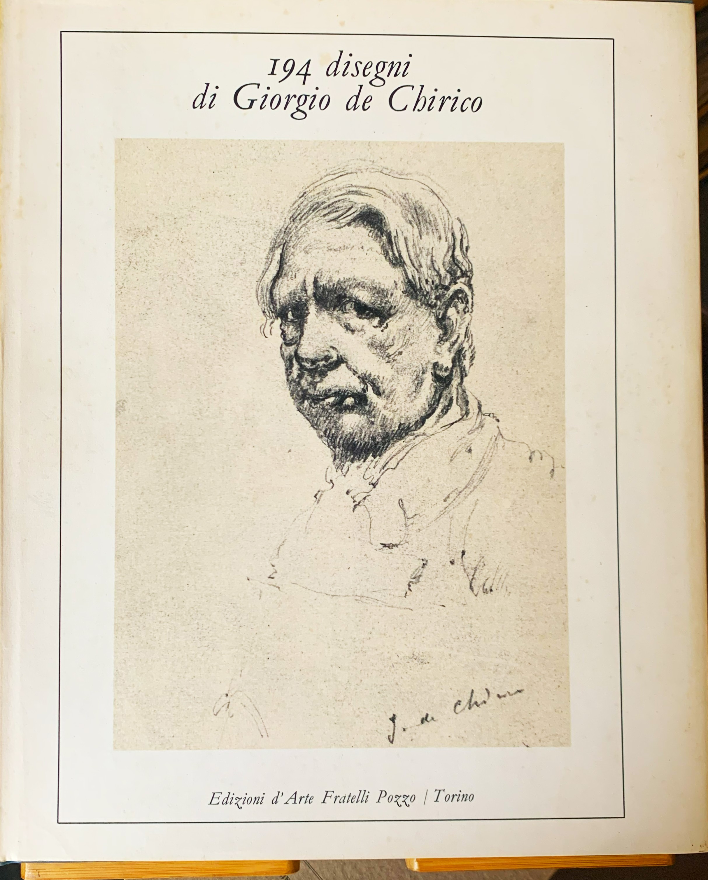 194 disegni di Giorgio de Chirico