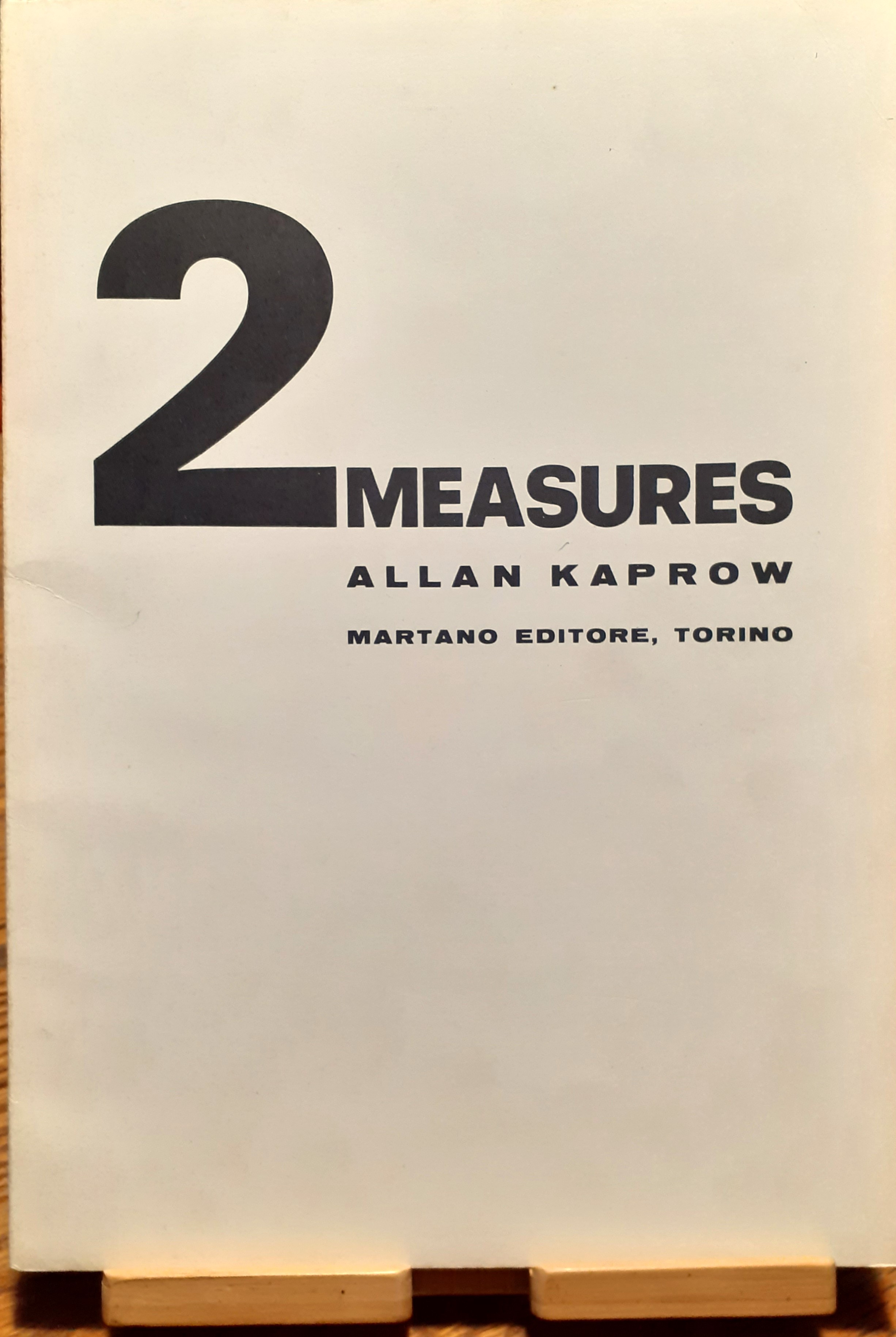 2measures. Allan Kaprow